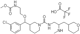 structure of CAS# 1013937-63-7, VTP-27999 2,2,2-trifluoroacetate