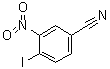 structure of CAS# 101420-79-5, 4-Iodo-3-nitrobenzonitrile