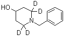 CAS 登录号：1014695-50-1, 1-苄基-4-哌啶醇-2,2,6,6-d<sub>4</sub>