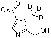 structure of CAS# 1015855-78-3, 1-(三氘甲基)-5-硝基-1H-咪唑-2-甲醇