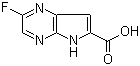 CAS 登录号：1016241-84-1, 2-氟-5H-吡咯并[3,2-b]吡嗪-6-羧酸