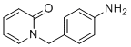 structure of CAS# 1017-42-1, 1-[(4-Aminophenyl)methyl]-1,2-dihydropyridin-2-one