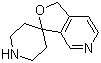 structure of CAS# 1017599-04-0, 螺[呋喃并[3,4-c]吡啶-3(1H),4'-哌啶]