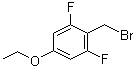structure of CAS# 1017779-51-9, 2-(溴甲基)-5-乙氧基-1,3-二氟苯