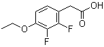 CAS 登录号：1017779-62-2, 4-乙氧基-2,3-二氟苯乙酸