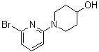 structure of CAS# 1017781-64-4, 1-(6-Bromo-2-pyridinyl)-4-piperidinol