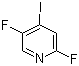structure of CAS# 1017793-20-2, 2,5-二氟-4-碘吡啶