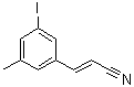 CAS 登录号：1018450-07-1, (2E)-3-(3-碘-5-甲基苯基)-2-丙烯腈