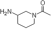 structure of CAS# 1018680-22-2, 1-(3-氨基哌啶-1-基)乙酮