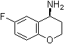 structure of CAS# 1018978-85-2, (4S)-6-Fluoro-3,4-dihydro-2H-1-benzopyran-4-amine