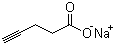 CAS # 101917-30-0, Sodium 4-pentynoate, 4-Pentynoic acid,sodium salt, Sodium 3-butyne-1-carboxylate