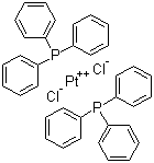 structure of CAS# 10199-34-5, Bis(triphenylphosphine)platinum chloride