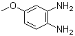 structure of CAS# 102-51-2, 4-Methoxy-1,2-benzenediamine