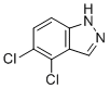 structure of CAS# 1020243-02-0, 4,5-二氯-1H-吲唑