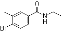structure of CAS# 1020252-82-7, 4-溴-N-乙基-3-甲基苯甲酰胺