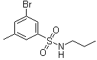 structure of CAS# 1020252-89-4, 3-溴-5-甲基-N-丙基苯磺酰胺