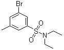 structure of CAS# 1020252-94-1, 3-溴-N,N-二乙基-5-甲基苯磺酰胺
