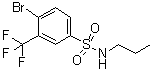 CAS # 1020253-00-2, 4-Bromo-N-propyl-3-(trifluoromethyl)benzenesulfonamide