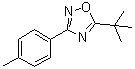 structure of CAS# 1020253-10-4, 5-叔丁基-3-(4-甲基苯基)-1,2,4-恶二唑