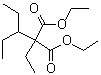 CAS 登录号：10203-59-5, 2-乙基-2-(1-乙基丙基)-丙二酸二乙酯