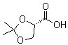 structure of CAS# 102045-96-5, (S)-2,2-Dimethyl-1,3-dioxolane-4-carboxylic acid