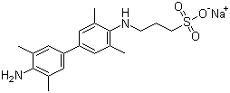 CAS 登录号：102062-36-2, N-(3-磺丙基)-3,3',5,5'-四甲基联苯胺钠盐