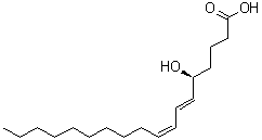 CAS 登录号：1021188-23-7, (5S,6E,8Z)-5-羟基-6,8-十八碳二烯酸