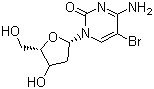 structure of CAS# 1022-79-3, 5-溴-2'-脱氧胞苷