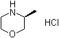 structure of CAS# 1022094-03-6, (S)-3-甲基吗啉盐酸盐