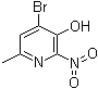 structure of CAS# 1022250-67-4, 4-溴-6-甲基-2-硝基吡啶-3-醇