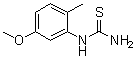 structure of CAS# 1022320-88-2, N-(5-Methoxy-2-methylphenyl)thiourea