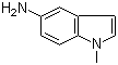 structure of CAS# 102308-97-4, 1-甲基-1H-吲哚-5-胺
