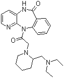 structure of CAS# 102394-31-0, Otenzepad