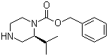 CAS 登录号：1023964-84-2, (2S)-2-(1-甲基乙基)-1-哌嗪甲酸苯甲酯