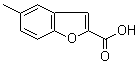 structure of CAS# 10242-09-8, 5-甲基-2-苯并呋喃甲酸