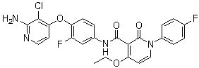 structure of CAS# 1025720-94-8, BMS 777607