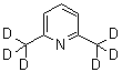 structure of CAS# 10259-14-0, 2,6-Bis(trideuteriomethyl)pyridine