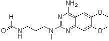 structure of CAS# 1026411-59-5, N-(3-((4-氨基-6,7-二甲氧基喹唑啉-2-基)(甲基)氨基)丙基)甲酰胺