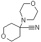CAS # 1026586-38-8, Tetrahydro-4-(4-morpholinyl)-2H-pyran-4-carbonitrile