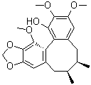 CAS # 102681-52-7, Schisanhenol B, (6R,7S,13aR)-5,6,7,8-Tetrahydro-2,3,13-trimethoxy-6,7-dimethylbenzo[3,4]cycloocta[1,2-f][1,3]benzodioxol-1-ol