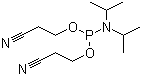 structure of CAS# 102690-88-0, 双(2-氰基乙基)-N,N-二异丙基亚磷酰胺