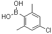 structure of CAS# 1027045-31-3, B-(4-氯-2,6-二甲基苯基)硼酸