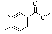 structure of CAS# 1027513-46-7, 3-氟-4-碘苯甲酸甲酯