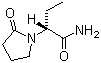 structure of CAS# 102767-28-2, Levetiracetam