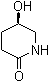structure of CAS# 102774-92-5, (R)-5-羟基-2-哌啶酮