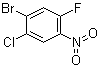 structure of CAS# 1027833-17-5, 4-Bromo-5-chloro-2-fluoronitrobenzene
