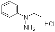 structure of CAS# 102789-79-7, 1-Amino-2-methylindoline hydrochloride