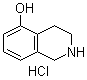 structure of CAS# 102879-34-5, 1,2,3,4-四氢-5-羟基异喹啉盐酸盐