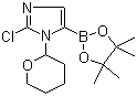 CAS # 1029684-36-3, 2-Chloro-1-(tetrahydro-2H-pyran-2-yl)-1H-imidazole-5-boronic acid pinacol ester