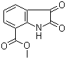 structure of CAS# 103030-10-0, Methyl 7-isatincarboxylate